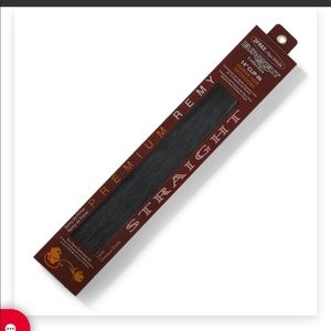 Euronext hair extensions, jet black 14 inches